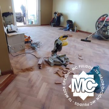 COLOCACIÓN DE PISOS DE MADERA